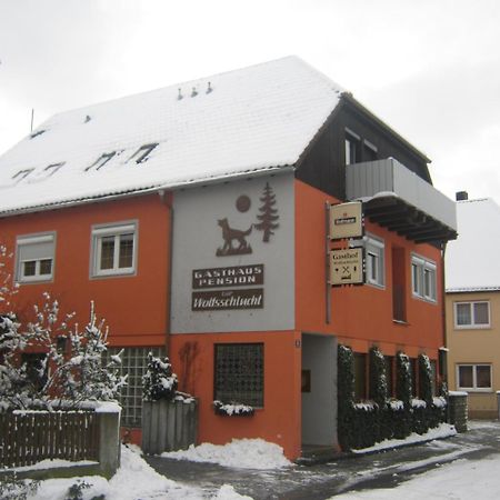 Отель Gasthaus Zur Wolfsschlucht Sugenheim Экстерьер фото
