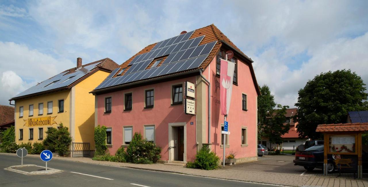 Отель Gasthaus Zur Wolfsschlucht Sugenheim Экстерьер фото